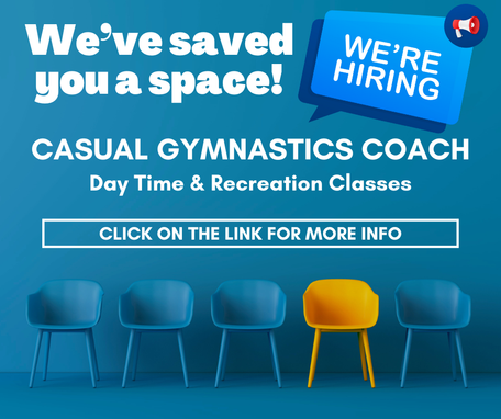 We are on the hunt for a Casual Coach to join our day time and recreation classes as needed. Full training will be given. Click on the link for more details.
